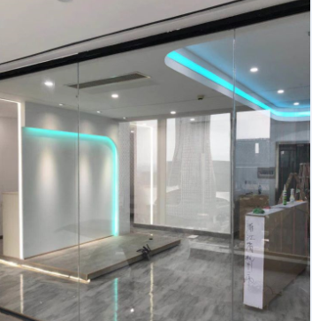 辦公室前臺展臺裝修